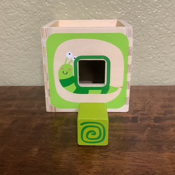 Hape 8pc Wooden Early Childhood Development Stacking Block Set - Picture 3 of 11